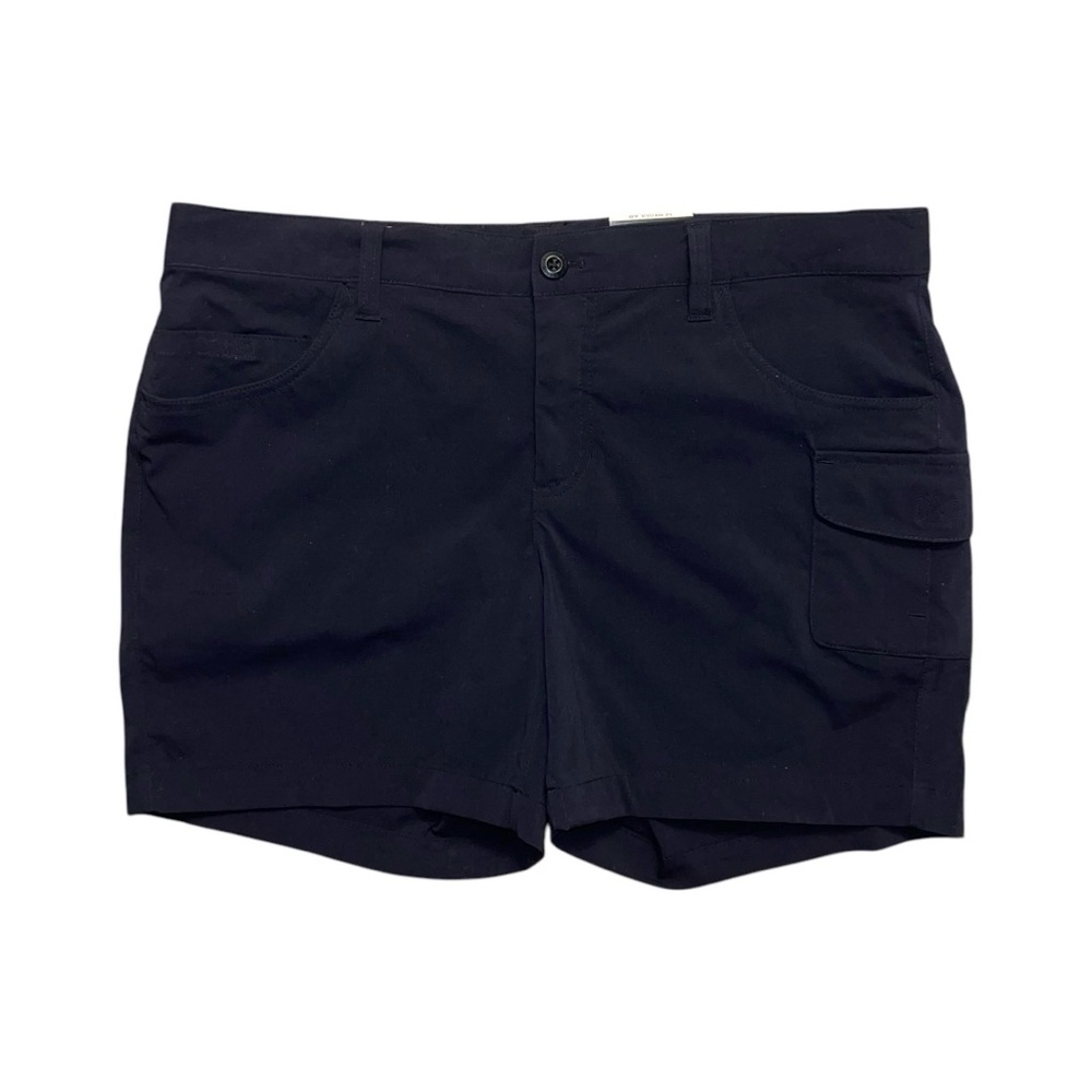 Eddie Bauer Adventurer Stretch Shorts Women’s Size 12 US Black DWR NWT